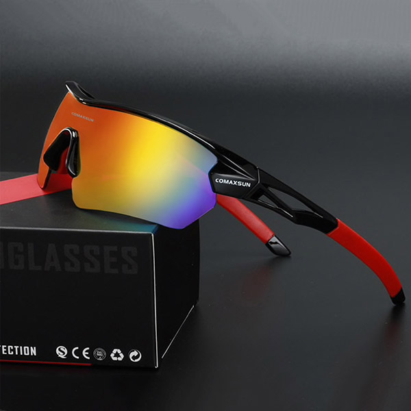 Cycling Glasses Polarised for Night & Day, Clear, Yellow and ...