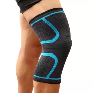 Knee Support for Running, Walking and Cycling - Blue, M