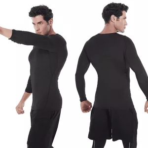 Long Sleeve Men Compression Shirt for Sports