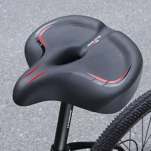 Wide Bike Seat Oversized Bicycle Saddle