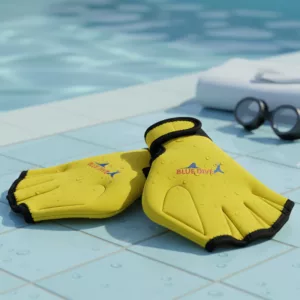 swimming gloves, swimming paddles, swimming hand paddles, webbed gloves