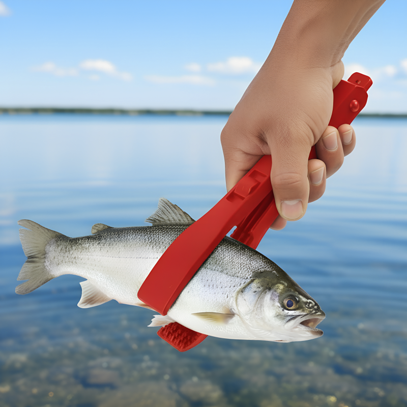 fish grip, fish grabber, fish lip gripper, fish clip, fishing tongs