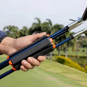 golf club holder, golf club organizer