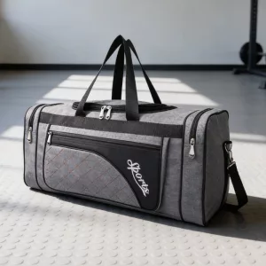gym bag, duffel bag, fitness bag, sports bag, large capacity bag