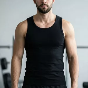 Cotton Fitness Tank Top Vest for Men
